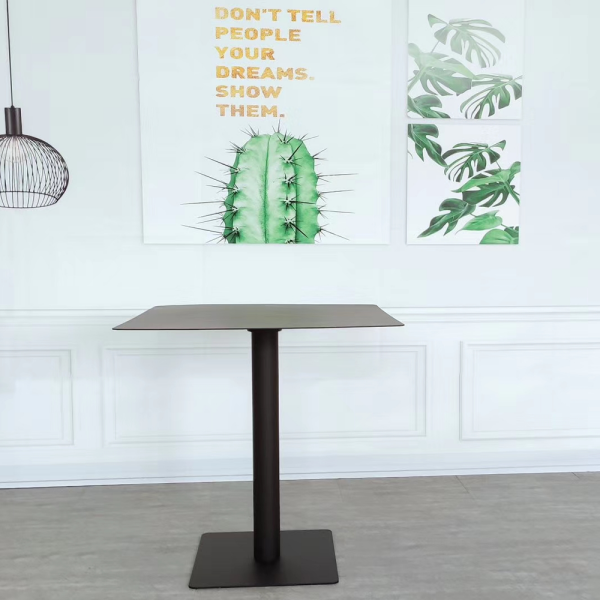 JŌVE SQUARE METAL TABLE BLACK | 4055C - Image 