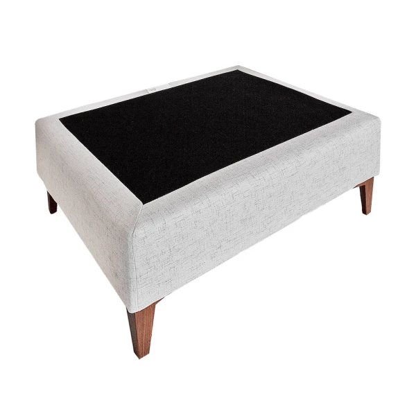HOME TRENDS SECTIONAL MISURI TCR-L SOFA SET GREY | 74397+98CREME - Image 