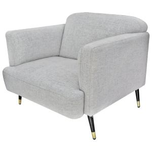 HOME TRENDS BUTACA ANTEA 1 SEAT CHAIR GRAY | 82877-TGR-L - Image 