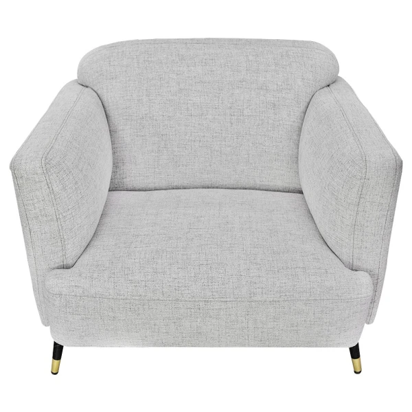 HOME TRENDS BUTACA ANTEA 1 SEAT CHAIR GRAY | 82877-TGR-L - Image 1