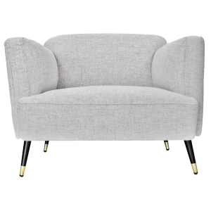 HOME TRENDS BUTACA ANTEA 1 SEAT CHAIR GRAY | 82877-TGR-L - Image 