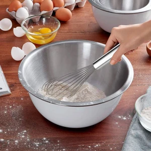 BENE CASA WHISK STAINLESS STEEL WITH THICK HANDLE | BC-58508 - Image 