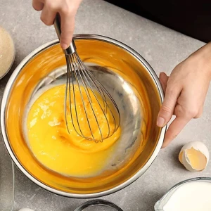 BENE CASA WHISK STAINLESS STEEL WITH THICK HANDLE | BC-58508 - Image 