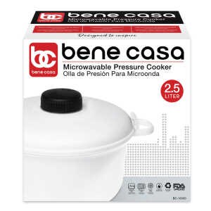 BENE CASA EASY COOKER FOR MICROWAVE PLASTIC  | BC16330 - Image 