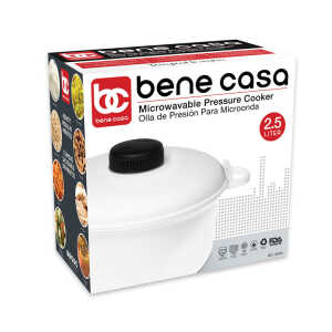 BENE CASA EASY COOKER FOR MICROWAVE PLASTIC  | BC16330 - Image 