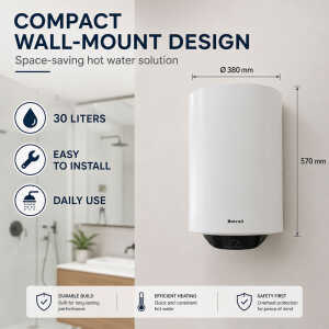 BOTRALI 30 LITER 127V WATER HEATER | D30-15EW1 - Image 
