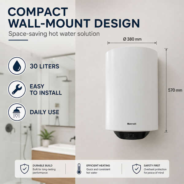 BOTRALI 30 LITER 127V WATER HEATER | D30-15EW1 - Image 