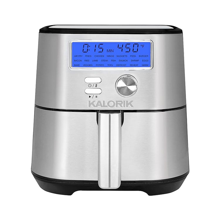 KALORIK MAXX 4QT DIGITAL AIRFRYER STAINLESS STEEL | FT47822 - HSDS Online