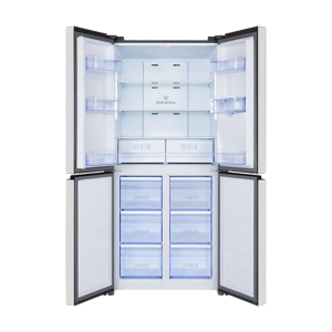 TCL 4 DOOR REFRIGERATOR SILVER 16.5 CU.FT | P460CDN - Image 