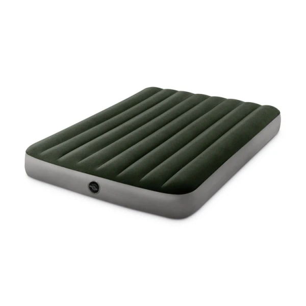 INTEX DURA-BEAM STANDARD PRESTIGE DOWNY AIR MATTRESS W/ BATTERY PUMP FULL SIZE | 64778 - Image 