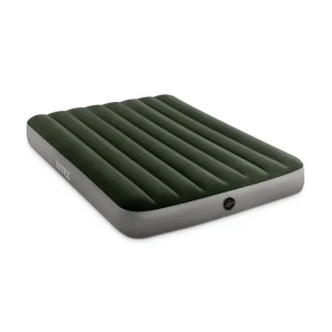 INTEX DURA-BEAM STANDARD PRESTIGE DOWNY AIR MATTRESS W/ BATTERY PUMP FULL SIZE | 64778 - Image 