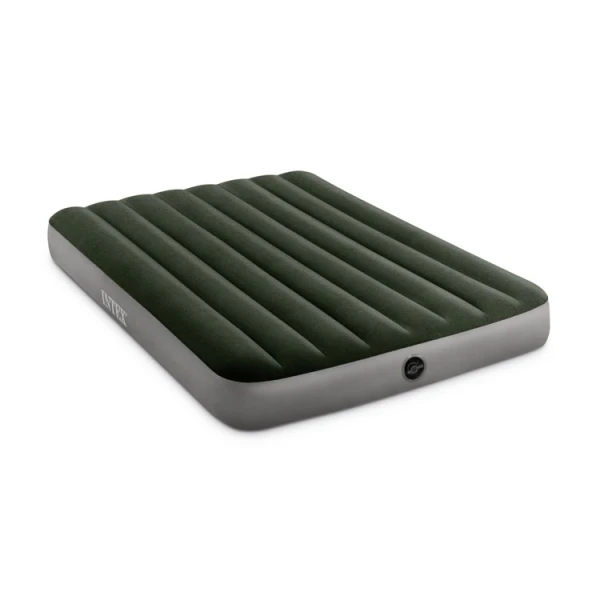 INTEX DURA-BEAM STANDARD PRESTIGE DOWNY AIR MATTRESS W/ BATTERY PUMP FULL SIZE | 64778 - Image 