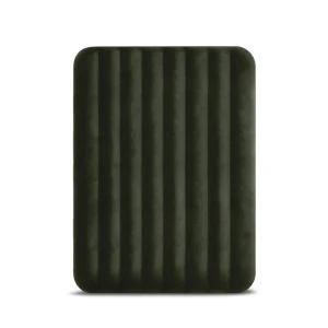 INTEX DURA-BEAM STANDARD PRESTIGE DOWNY AIR MATTRESS W/ BATTERY PUMP FULL SIZE | 64778 - Image 