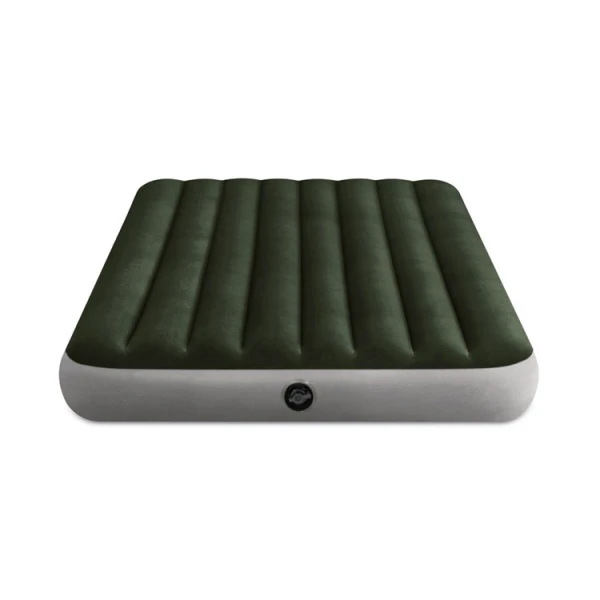 INTEX DURA-BEAM STANDARD PRESTIGE DOWNY AIR MATTRESS W/ BATTERY PUMP FULL SIZE | 64778 - Image 