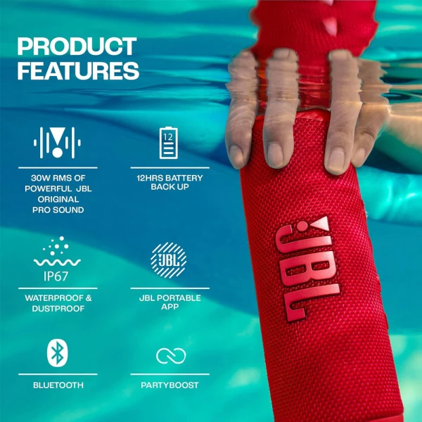 JBL FLIP 6 WATERPROOF SPEAKER | VARIETY - Image 