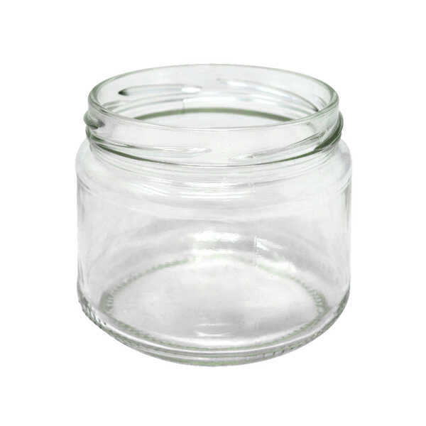 GLASS FOOD STORAGE BUTTERFLY PATERN 300ML | KC-153 - Image 