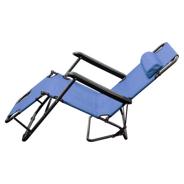 FOLDABLE BEACH CHAIR 153X60X80CM | MUK21220 - Image 