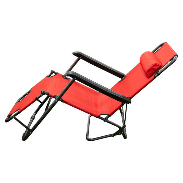 FOLDABLE BEACH CHAIR 153X60X80CM | MUK21220 - Image 
