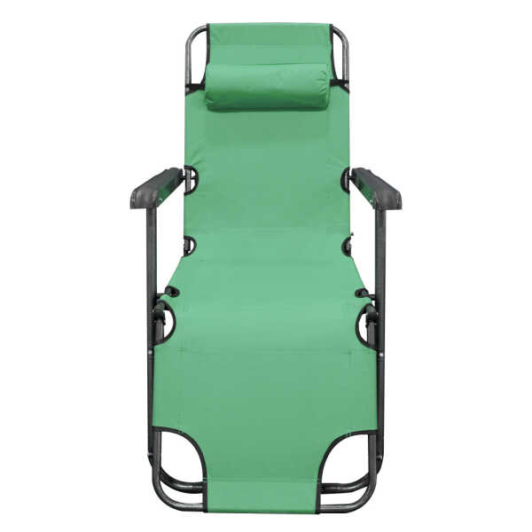 FOLDABLE BEACH CHAIR 153X60X80CM | MUK21220 - Image 