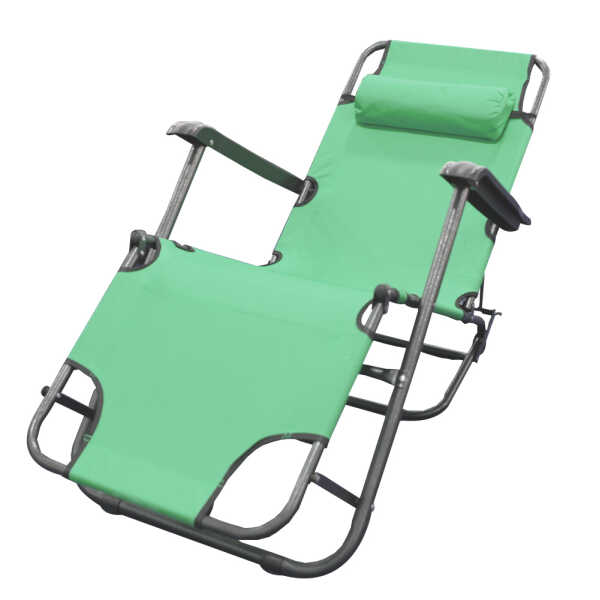 FOLDABLE BEACH CHAIR 153X60X80CM | MUK21220 - Image 