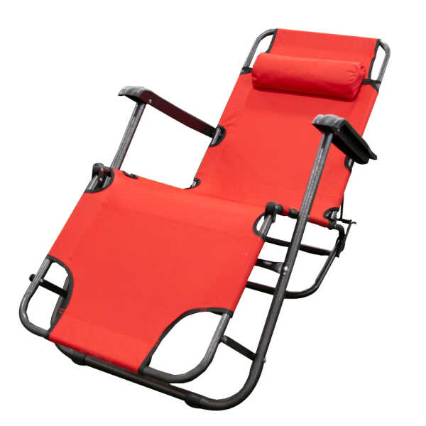 FOLDABLE BEACH CHAIR 153X60X80CM | MUK21220 - Image 
