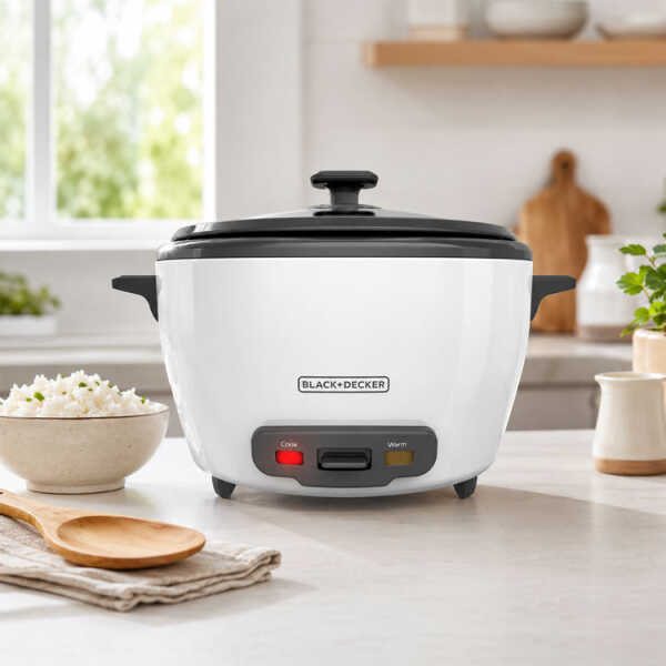 BLACK & DECKER 10 CUP RICE COOKER | RC5200 - Image 