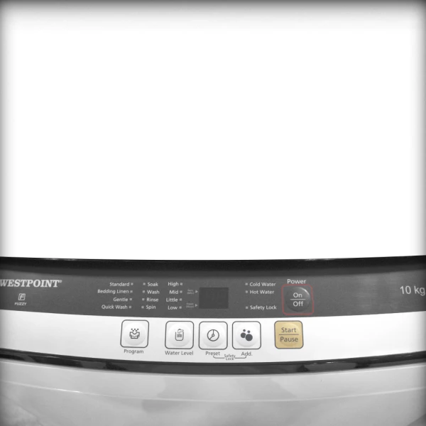 WESTPOINT 10KG TOP LOAD WASHER WHITE 550W | WLX-10120.P.1 - Image 