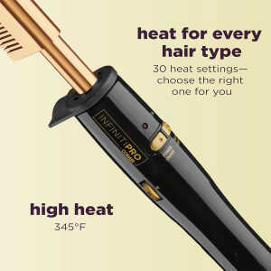 CONAIR 1" GOLD PLATED STRAIGHTENING COMB | 2013NR - Image 