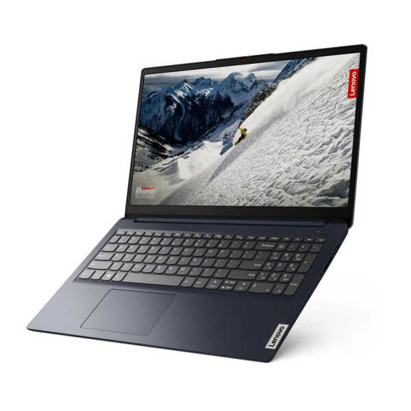 LENOVO 15.6" IDEAPAD 1 LAPTOP AMD R3 7320U 8GB RAM 256GB SSD W11 BLUE | 82VG00BJUS - Image 