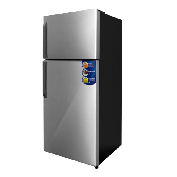 AXXEL 15 CU.FT 2 DOOR STAINLESS STEEL REFRIGERATOR | ARFF413 - Image 
