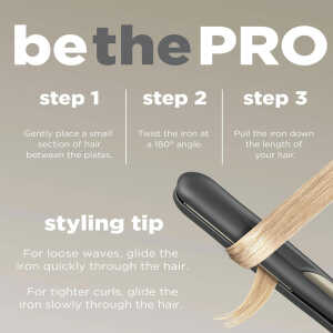 CONAIR INFINITY PRO, 1" CERAMIC FLAT IRON | CS1000 - Image 