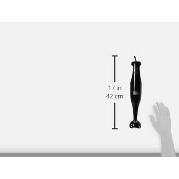 BLACK & DECKER 2 SPEED 200W IMMERSION BLENDER | HB2400B - Image 