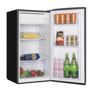AVANTI RETRO SERIES, COMPACT 3.1 CU.FT MINI REFRIGERATOR, BLACK, 1800W | RMRS31X1B-IS - Image 