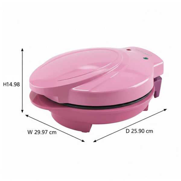 BRENTWOOD MINI CUPCAKE MAKER PINK 120V-1000W | TS-252 - Image 
