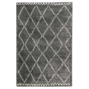 KARWEI VARAMIN RUG DARK GRAY, WIT 35 MM,  120X170CM | 133680 - Image 