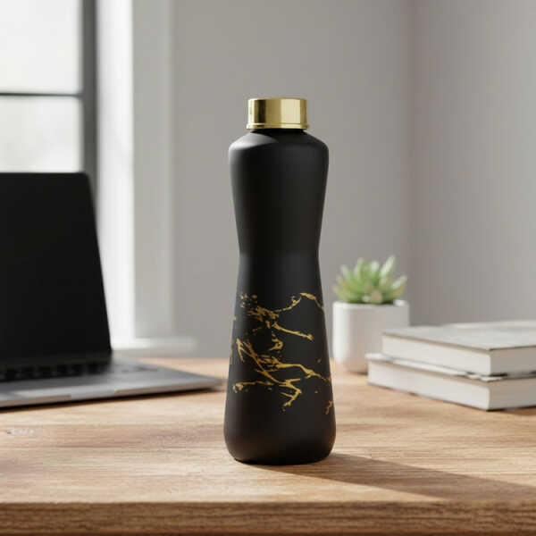 MUKHI MARBLE PATTERN WATER BOTTLE 750ML | S-1160 - Image 