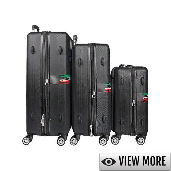 1989BLACKS VERCELLI POLYCARBONATE SUITCASE BLACK | VARIETY - Image 1