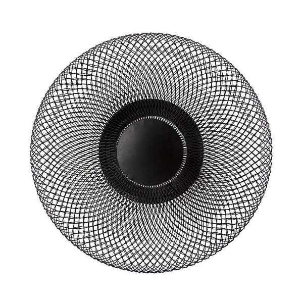 BLACK ROUND CRISSCROSS DOUBLE WALL FRUITBASKET | 22306015 - Image 1