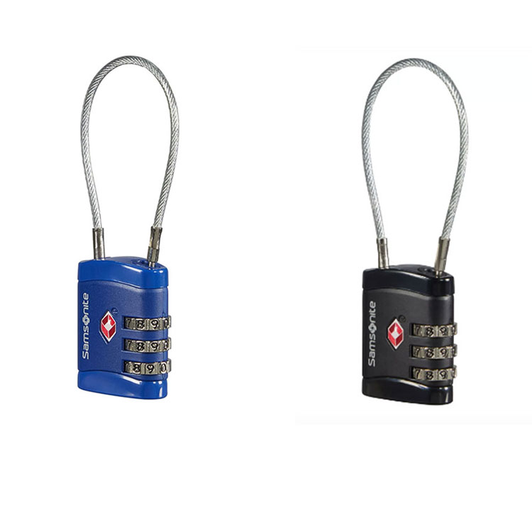 SAMSONITE CABLE LOCK 3 DIAL TSA VARIETY HSDS Online