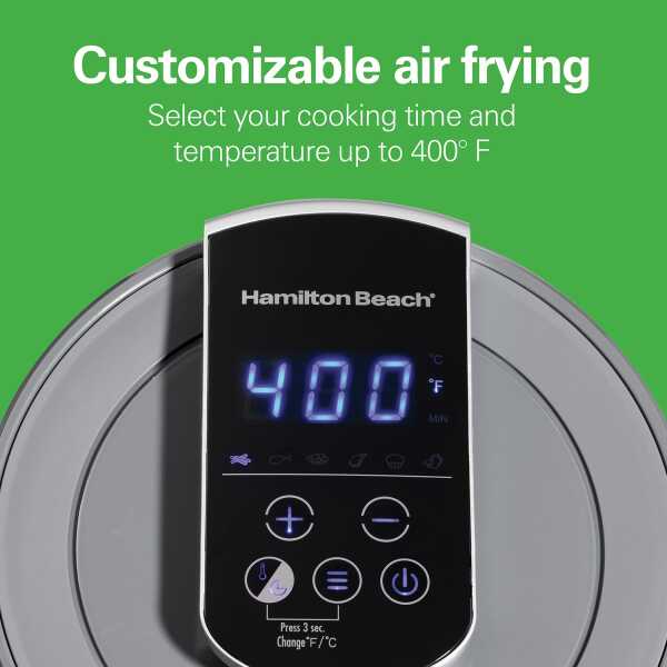 HAMILTON BEACH 3.5L DIGITAL AIR FRYER | 35051 - Image 