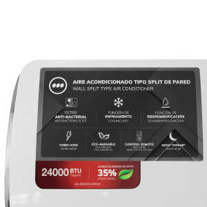 PREMIER 24000BTU NON-INVERTER 220V SPLIT UNIT AIRCONDITIONER | AA-8402SC24WN2(COM) - Image 