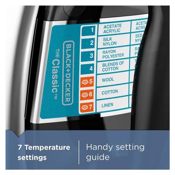 BLACK & DECKER IRON DRY CLASSIC | F54 - Image 