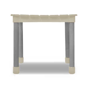 RIPOSSO MINI FOLDABLE PLASTIC TABLE WITH METAL LEGS | VARIETY