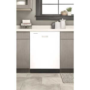 WHIRLPOOL 24" BUILT-IN WHITE DISHWASHER | WDP540HAMB - Image 