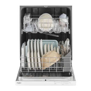 WHIRLPOOL 24" BUILT-IN WHITE DISHWASHER | WDP540HAMB - Image 