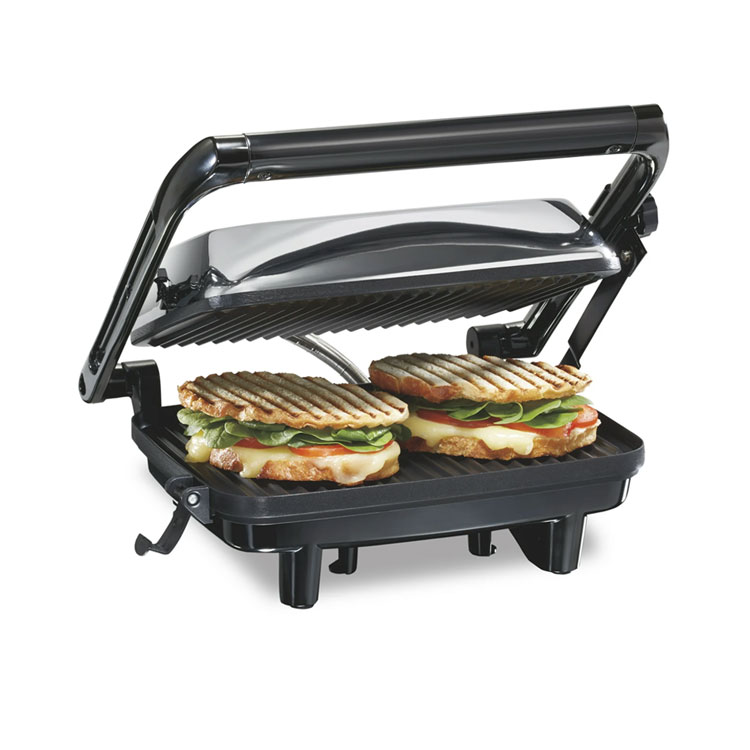 HAMILTON BEACH PANINI PRESS GOURMET SANDWICH MAKER 25460 HSDS Online
