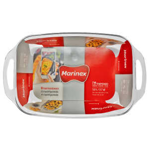 MARINEX DEEP RECTANGULAR ROASTER GLASS MOLD | 65390200962509 - Image 