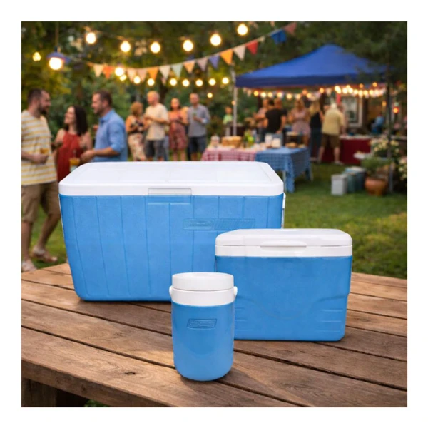 COLEMAN COOLER COMBO 3PC 48QT/9QT/1GL BLUE | COL-2199113 - Image 