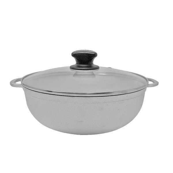 IM-GAU-80524-6 IMUSA 3.5QT CALDERO WITH GLASS LID | IM-GAU-80524 - Image 1