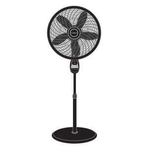 LASKO 18" REMOTE CONTROL CYCLONE PEDESTAL FAN | 1843